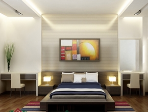 Làm thế nào để thiết kế đèn chiếu sáng phòng ngủ đẹp mắt 