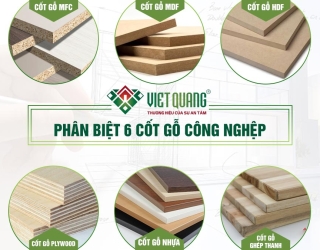 Hiểu đúng về các loại cốt gỗ công nghiệp – Chọn chuẩn cho nội thất bền lâu 